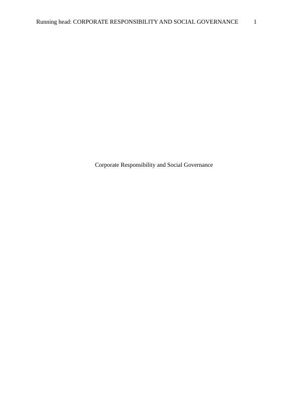 Corporate Responsibility and Social Governance docx._1
