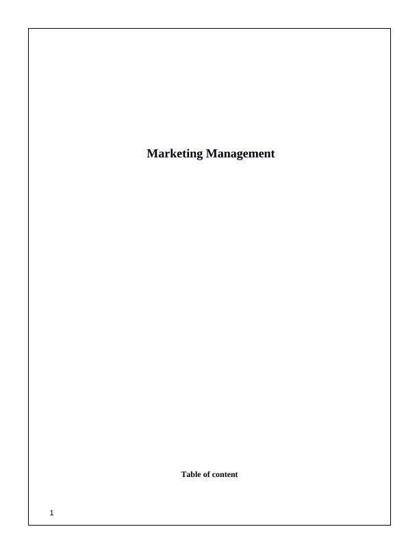 Marketing Management: Qatar Airwayss_1