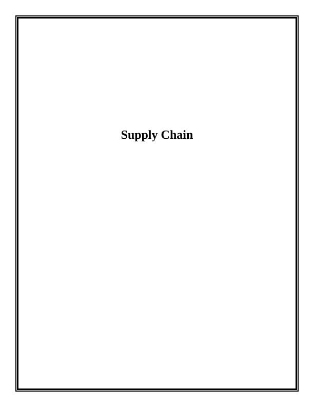 Supply Chain Management for Vector Valves Ltd_1