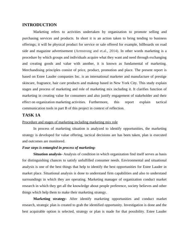 Marketing Fundamentals Assignment - Estee Lauder company_3