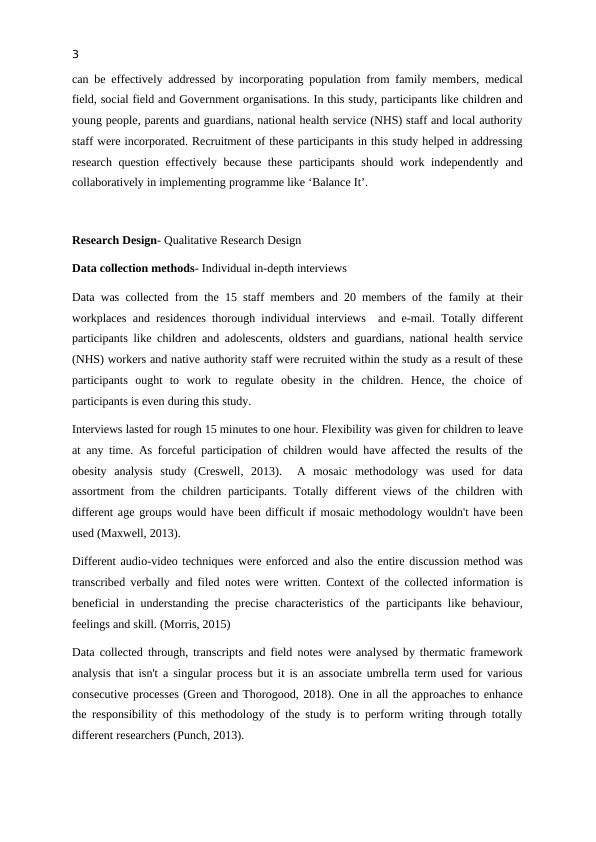 qualitative research title about obesity