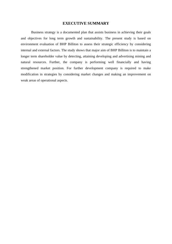 Environmental Evaluation of BHP Billiton_2