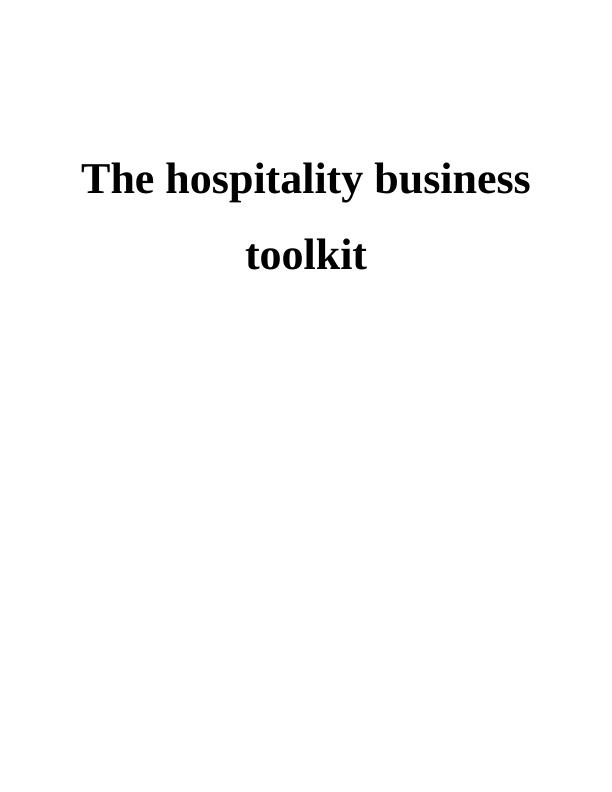 The Hospitality Business Toolkit_1