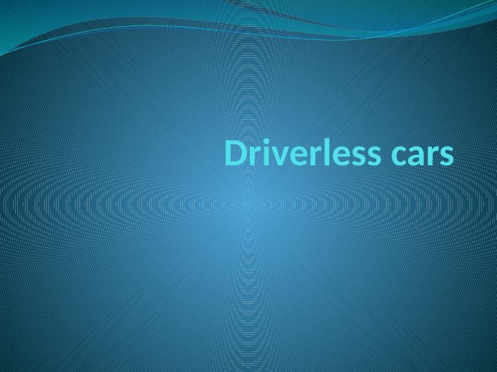 Driverless cars._1
