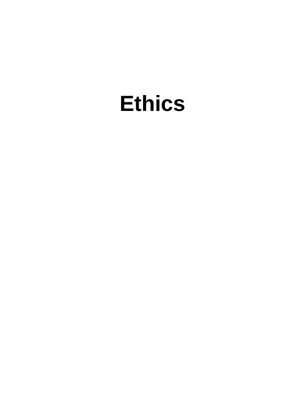 Corporate Social Responsibility (CSR) and Tesco: A Study on Ethics_1