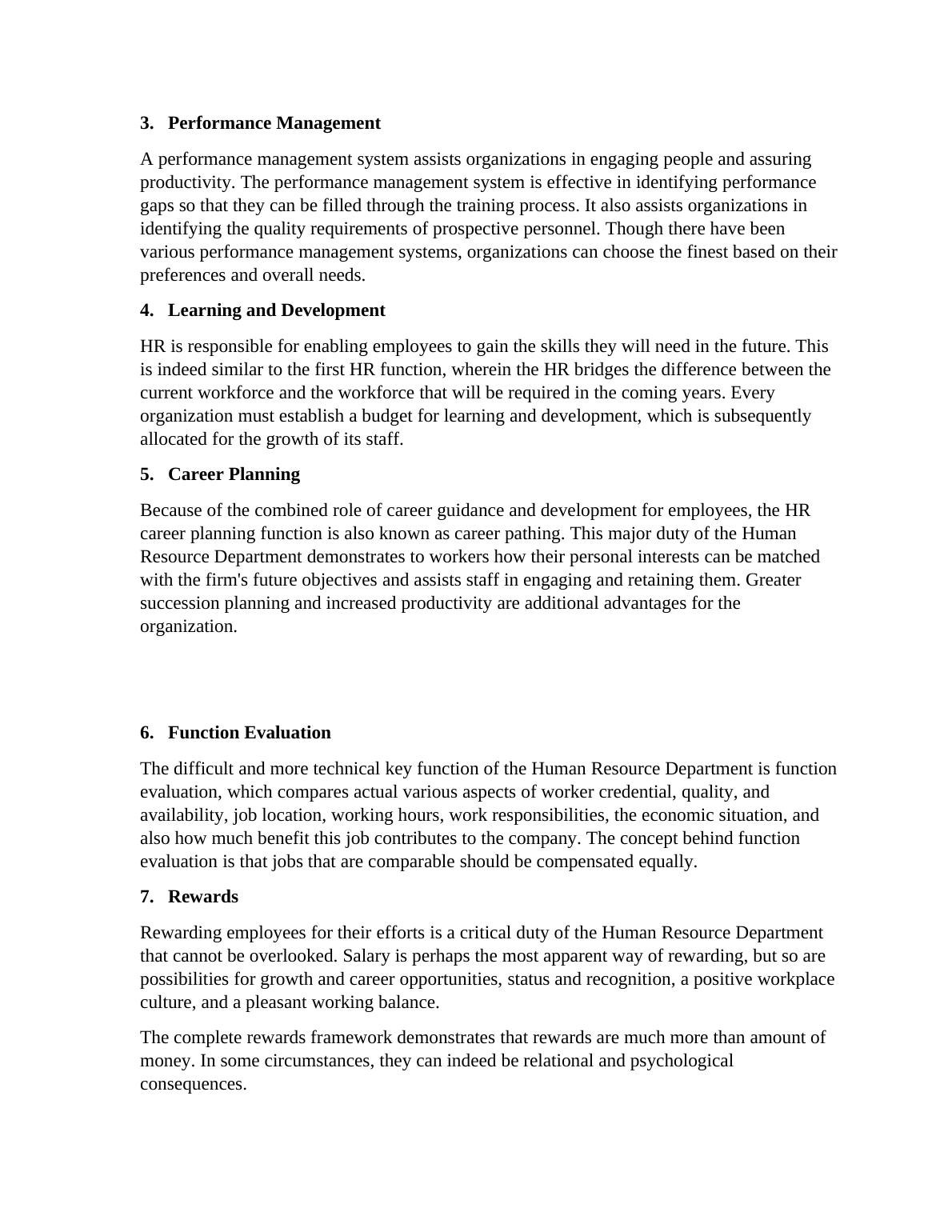 Human resource management Sample Assignment (solved)