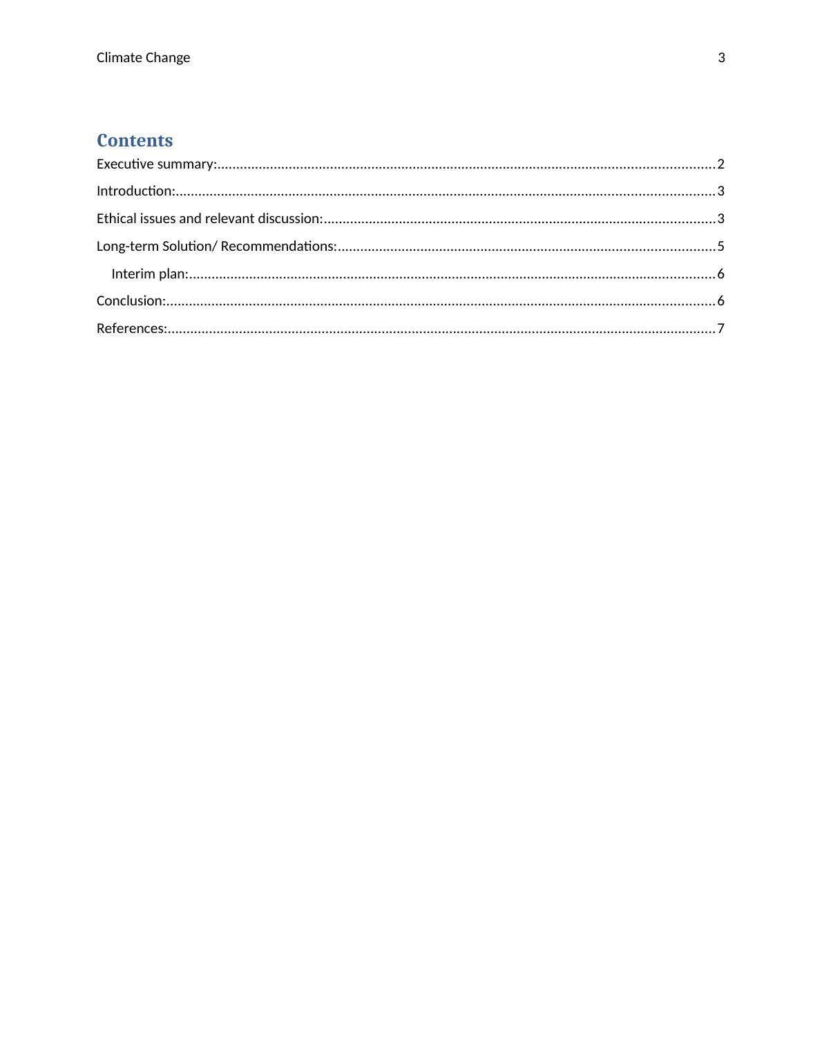 climate change assignment grade 10