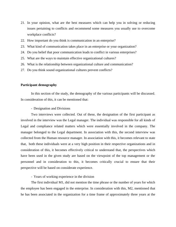 conflict management research proposal