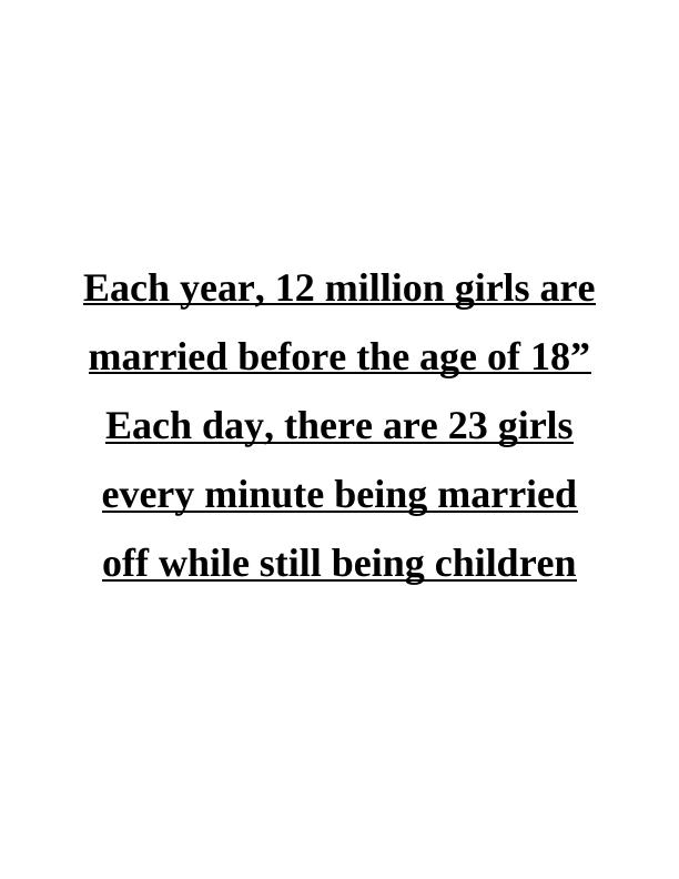Child Marriage: Impact on Girls' Education and Health_1