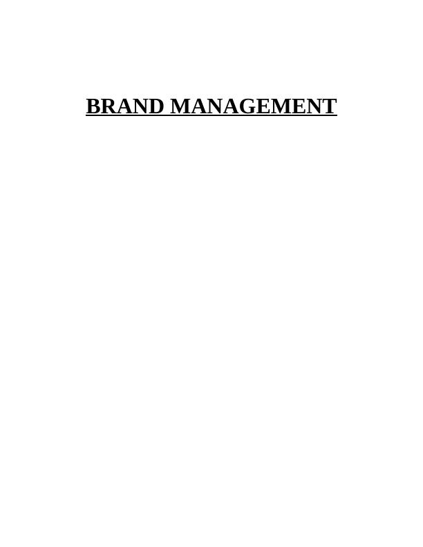 (solved) Brand Management Doc_1
