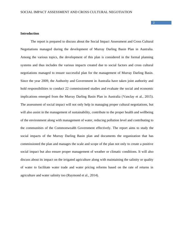 Social Impact Assessment and Cross Cultural Negotiation PDF_3