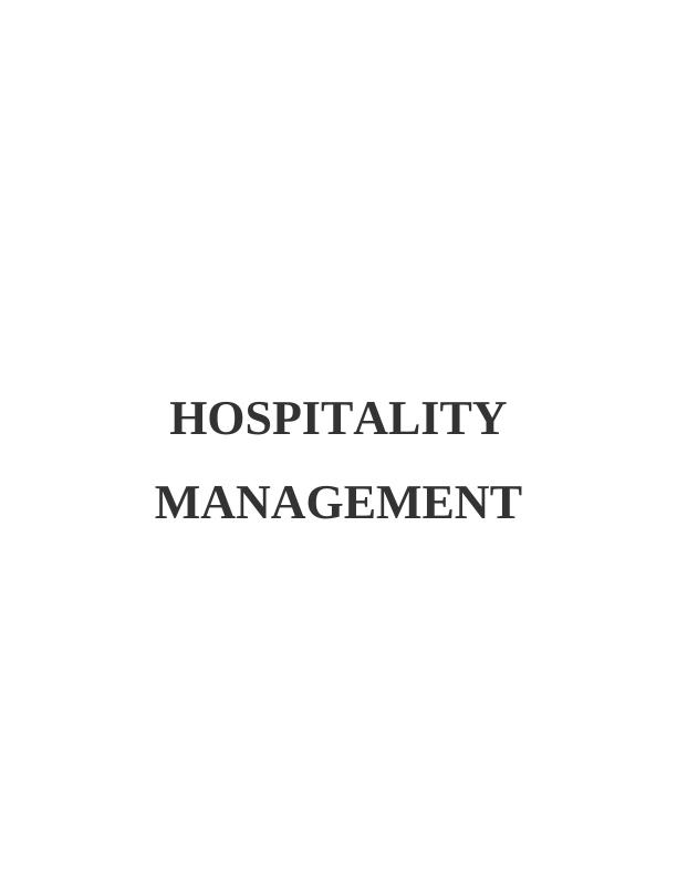 Report on Business Activities in Hotel_1