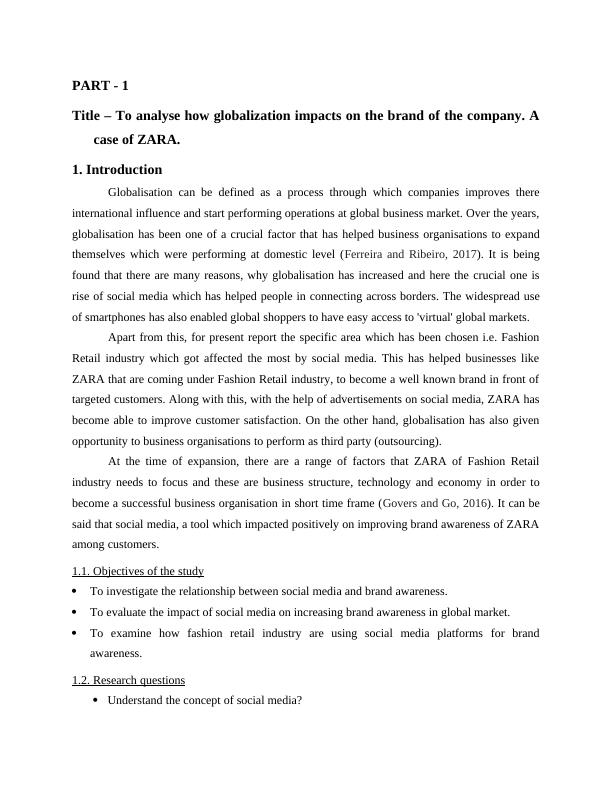 Globalization Impacts on the Brand of an Enterprise - A Case of ZARA_3