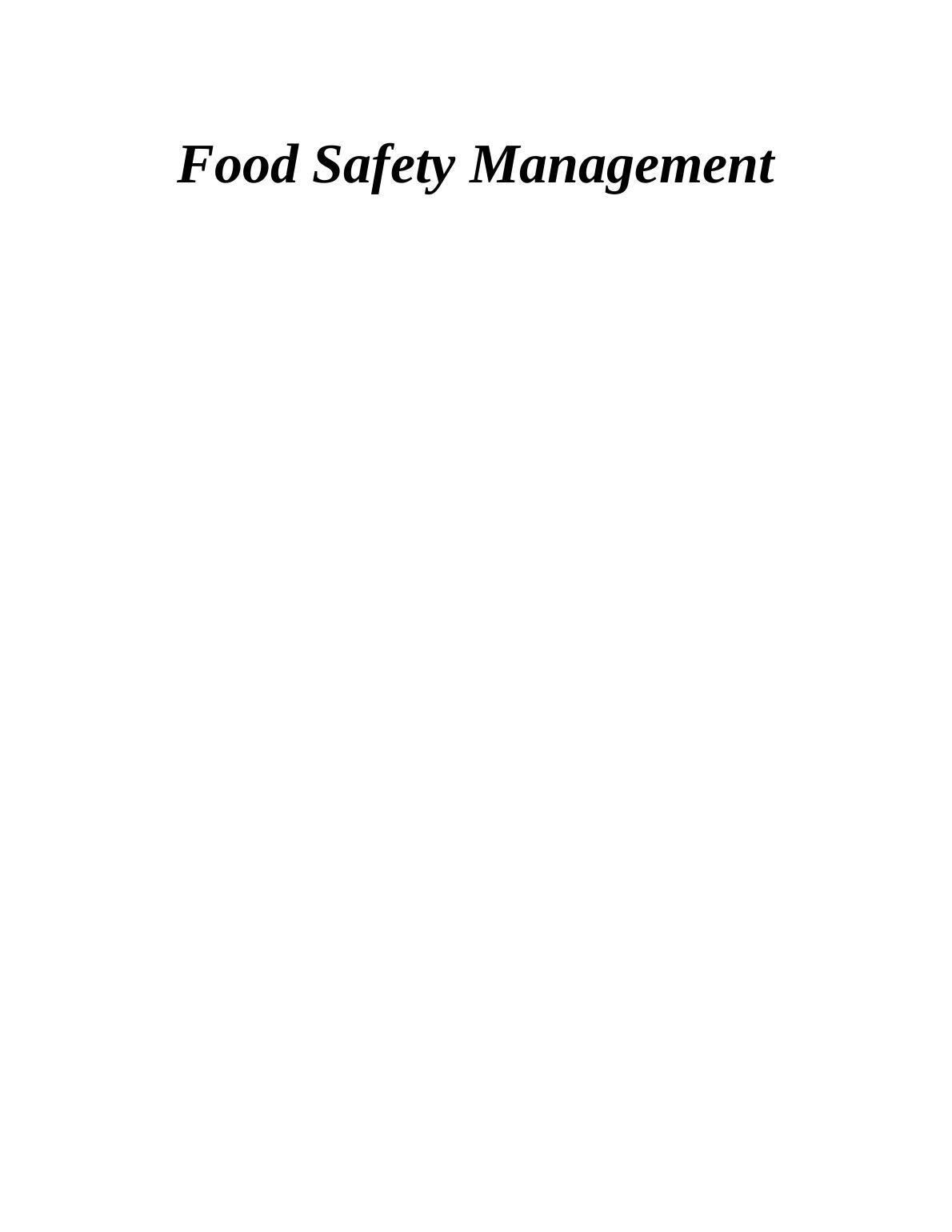 Controlling food safety in a temperature contractive environment_1