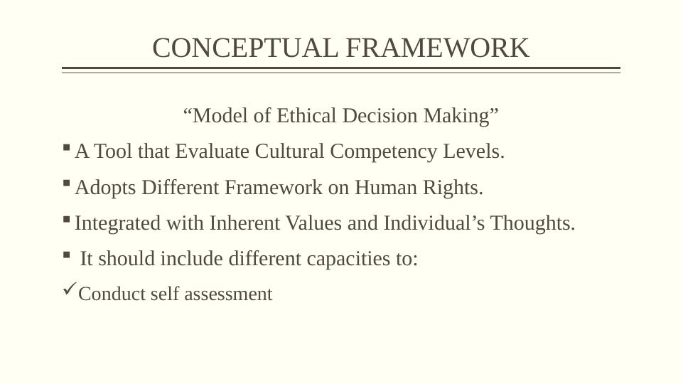 Ethics, Diversity and Cultural Competency || Assignment_3