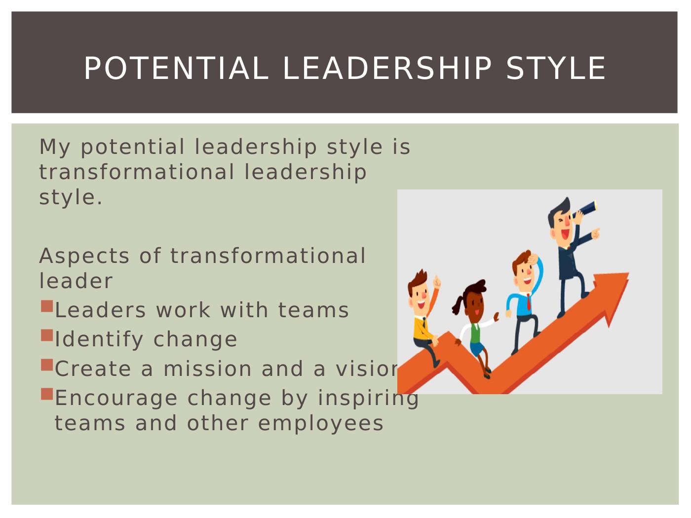 personal leadership style assignment