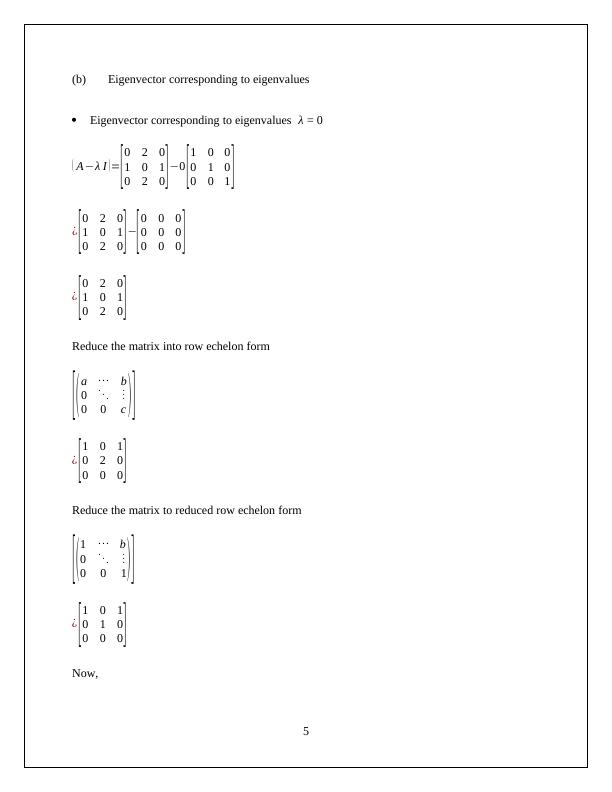 SIT292: Linear Algebra | Assignment_6