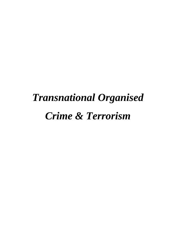 Report on Transnational Organised Crime & Terrorism_1