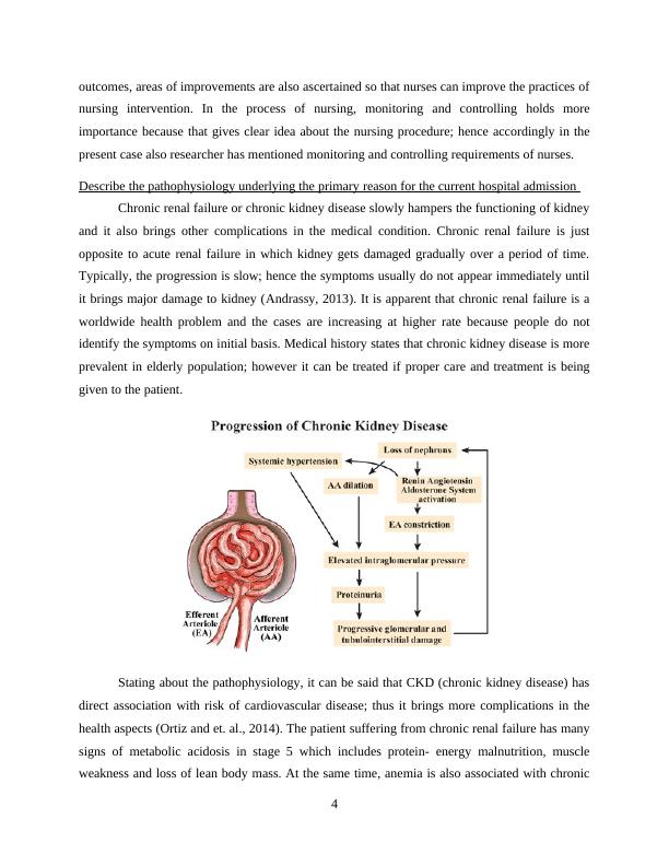 Pathophysiology and Medical Process | Case Study_4
