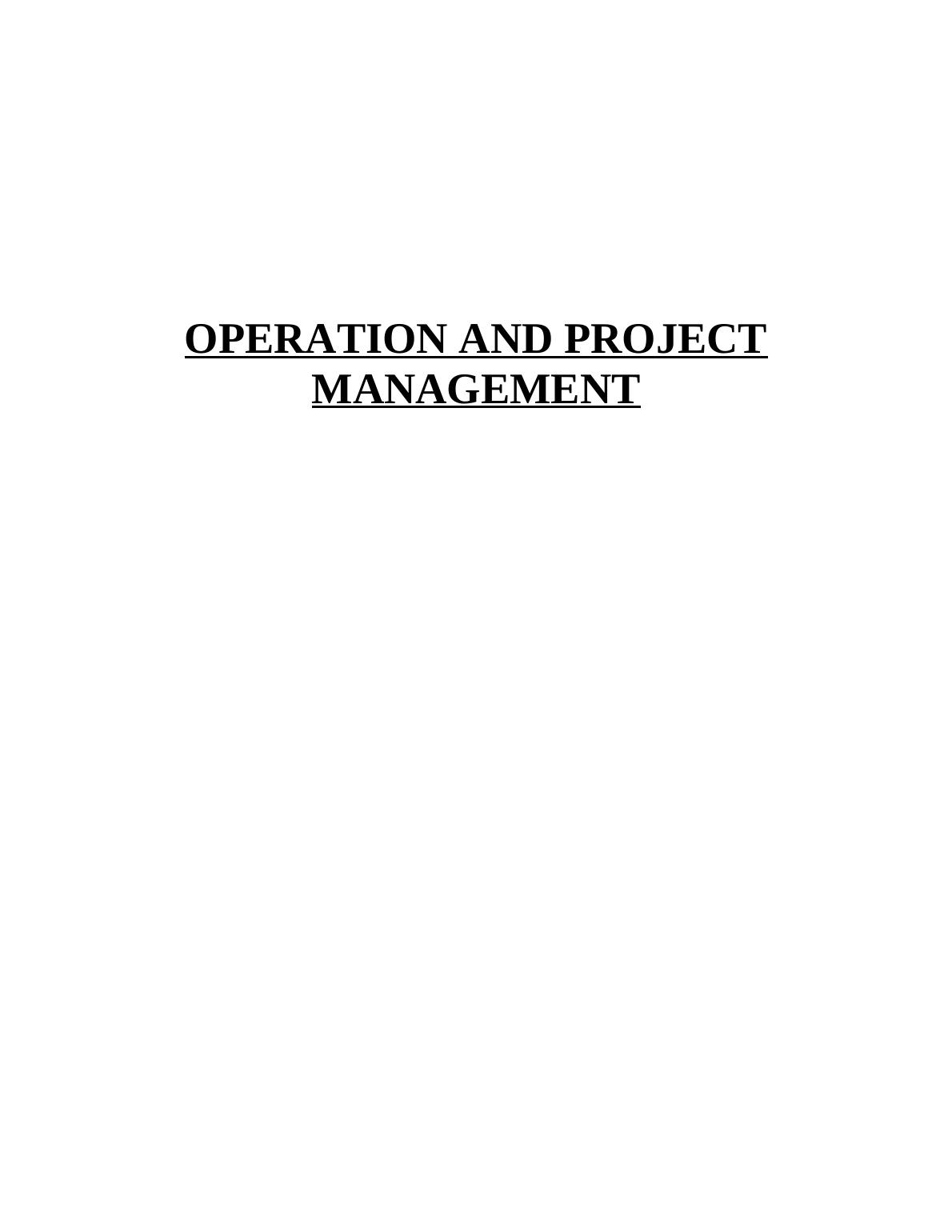 Operation and Project Management -PDF_1