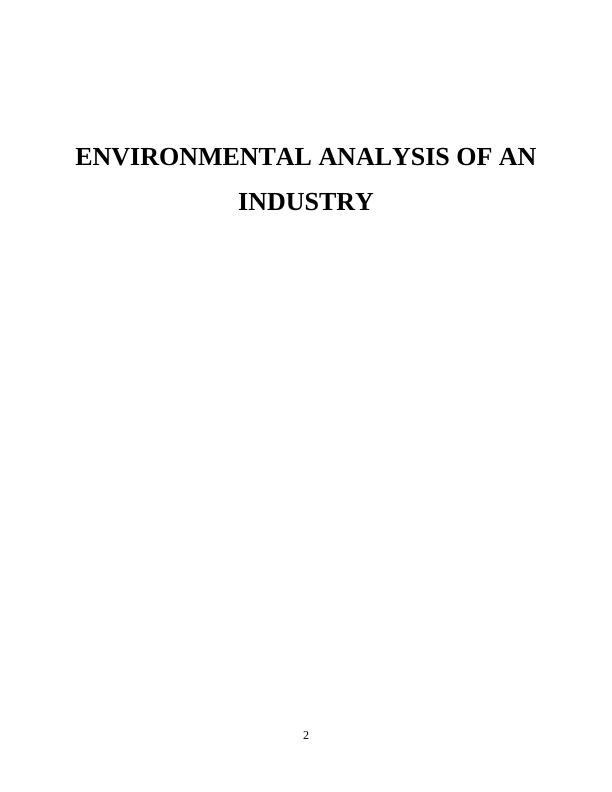 Environment Analysis Assignment_4