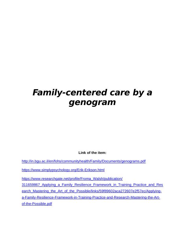 Family-centered care by a genogram_1