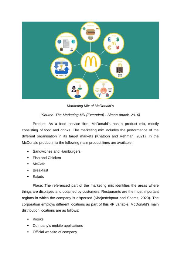 Strategic Marketing Analysis Of McDonald's | Desklib