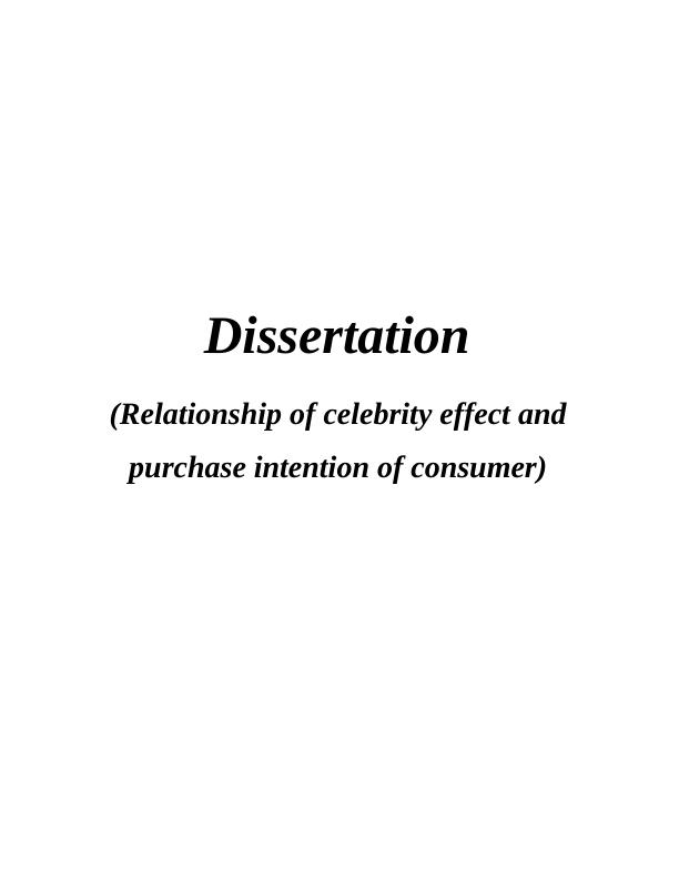 Relationship of celebrity effect and purchase intention of consumer_1