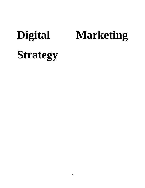 Effective Digital Marketing Strategy for Building Brands