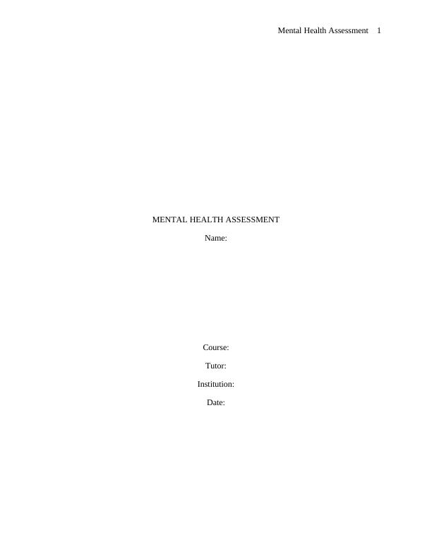 MH0606 - Advances in Mental Health_1