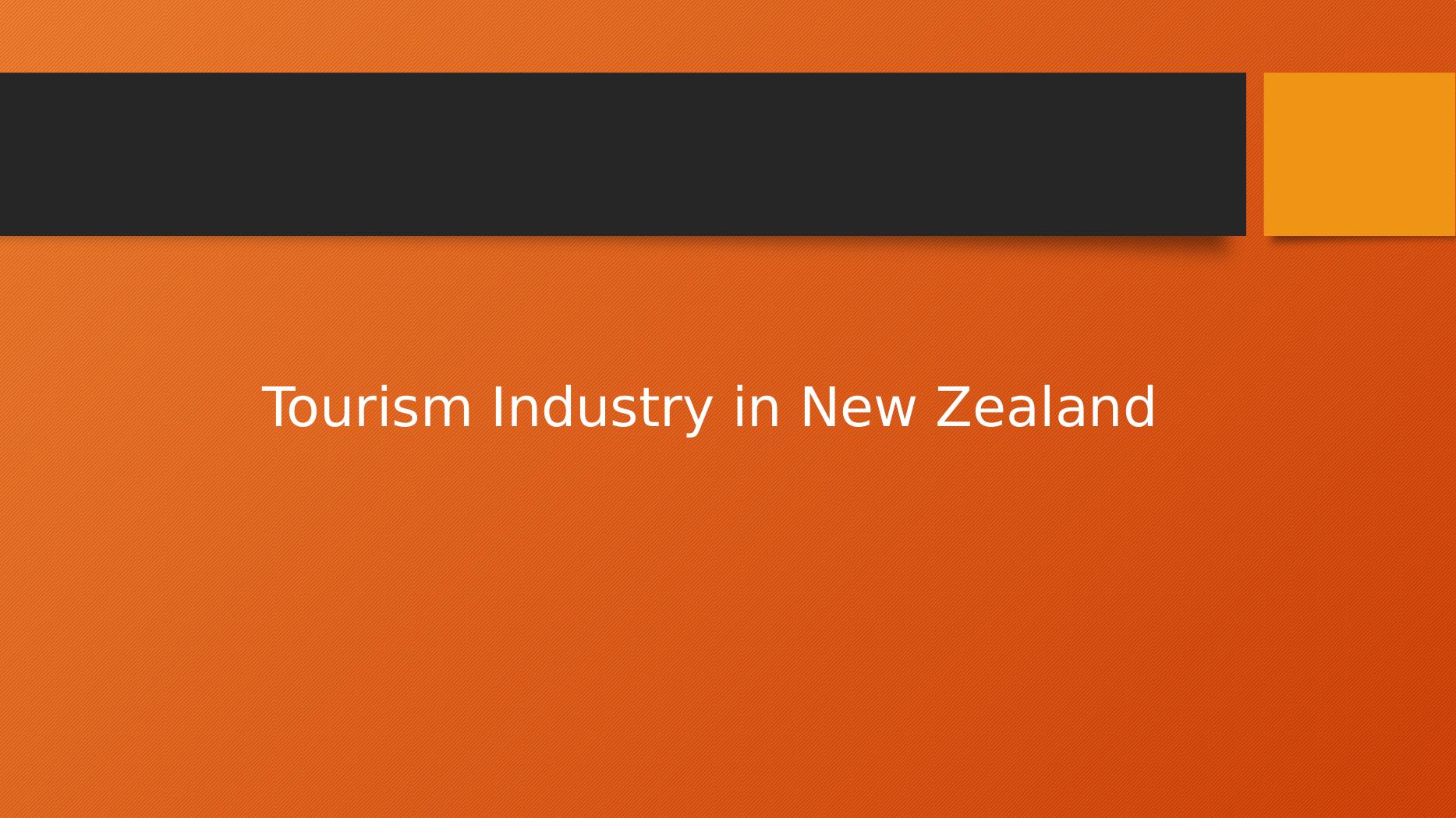 new zealand travel industry