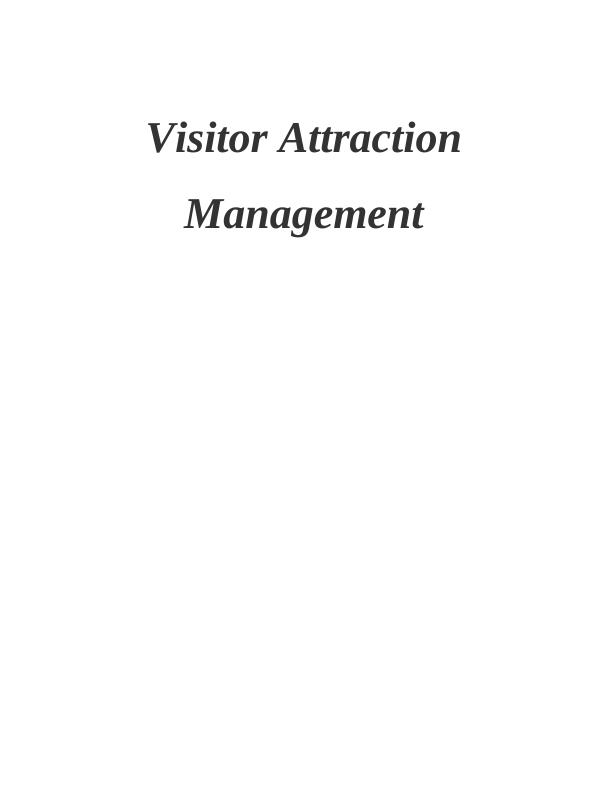 Visitor Attraction Management Importance_1