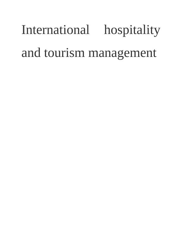 Role of Eco-Tourism in Sustainable Development for Tourism Sector in UK_1