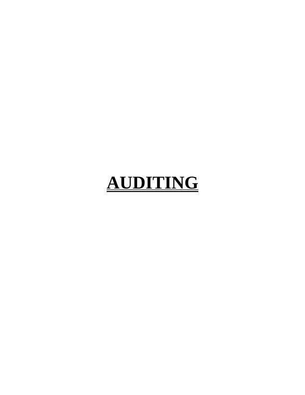 Auditing Assignment (Solved) - JB Hi-Fi Ltd_1