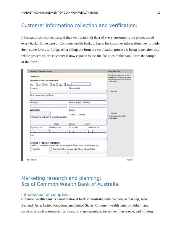 Marketing Management Assignment | Commonwealth Bank_3