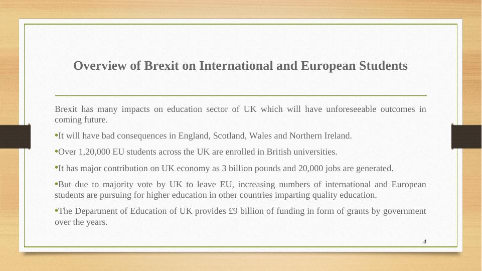 Brexit and its Influence on European and International Students_4
