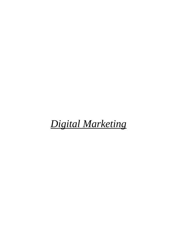 Digital Marketing - Marks and Spencer_1