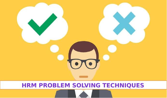 problem solving techniques hr