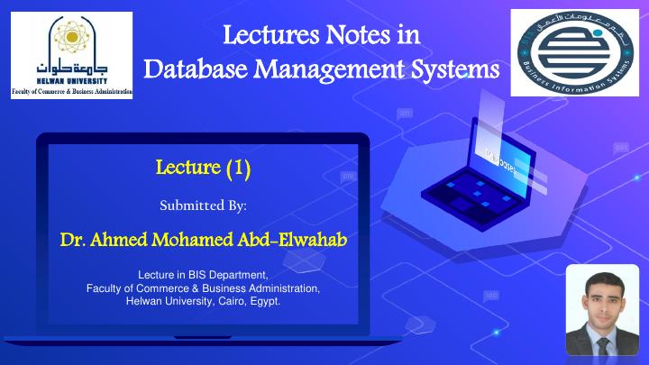 Lecture Notes in Database Management Systems_1