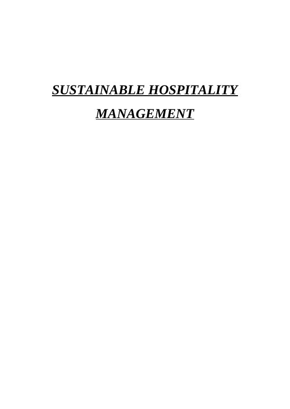 Sustainable Hospitality Management_1