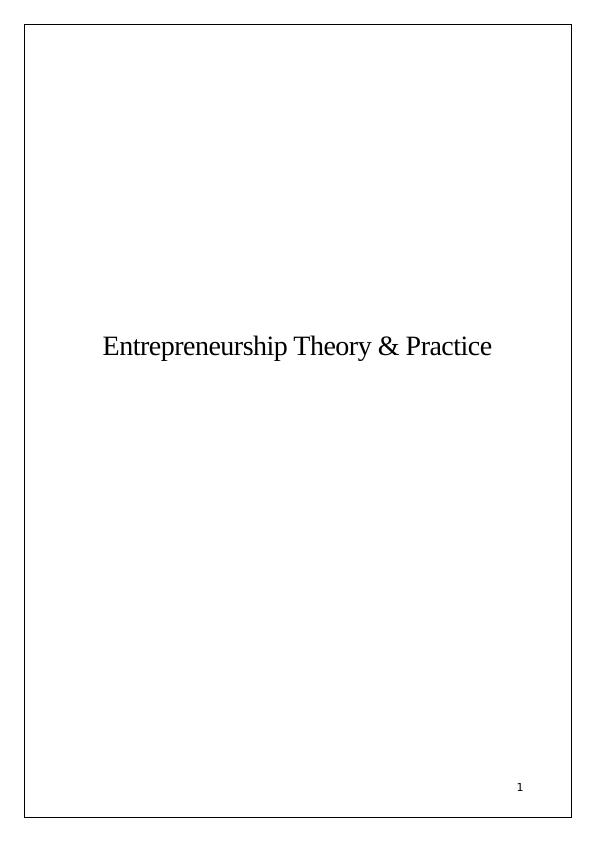 Entrepreneurship Theory & Practice_1