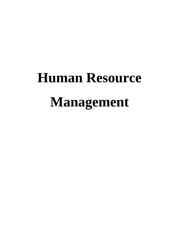 Human Resource Management in ASDA_1