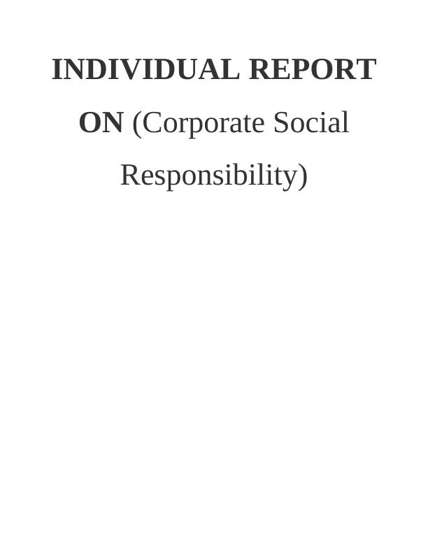 Literature Review : Corporate Social Responsibility_1