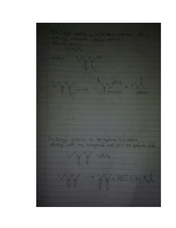 thesis in organic chemistry