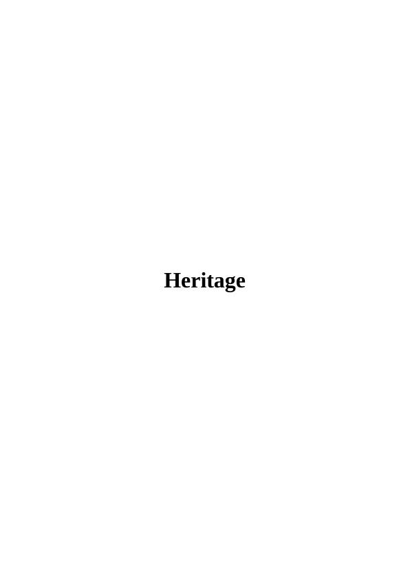 Growth and Development of the Heritage Sector_1
