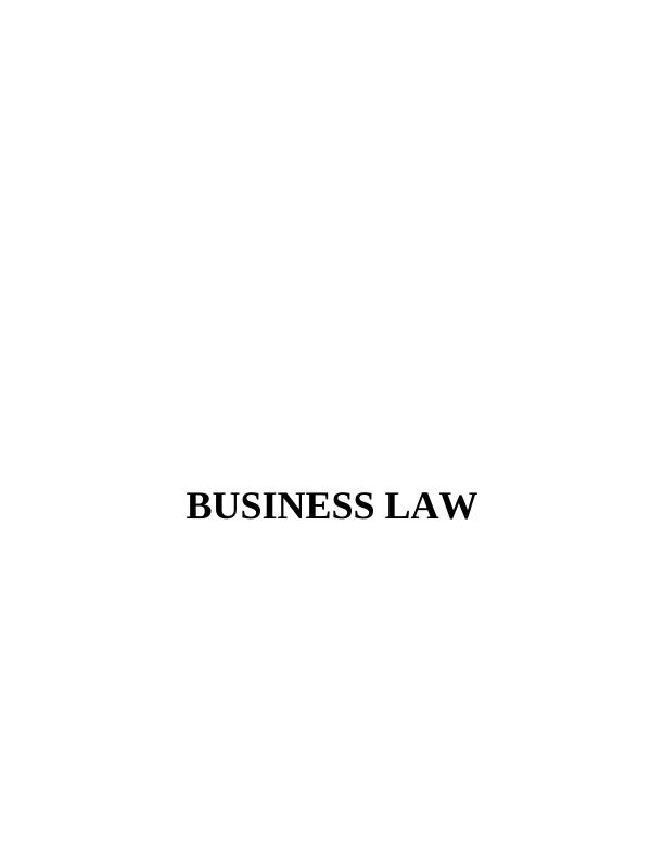 Business Law - Structure of English Legal System_1