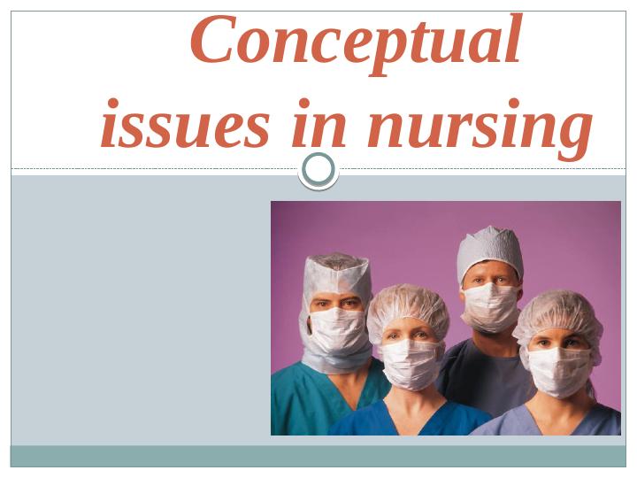 Conceptual Issues in Nursing_1