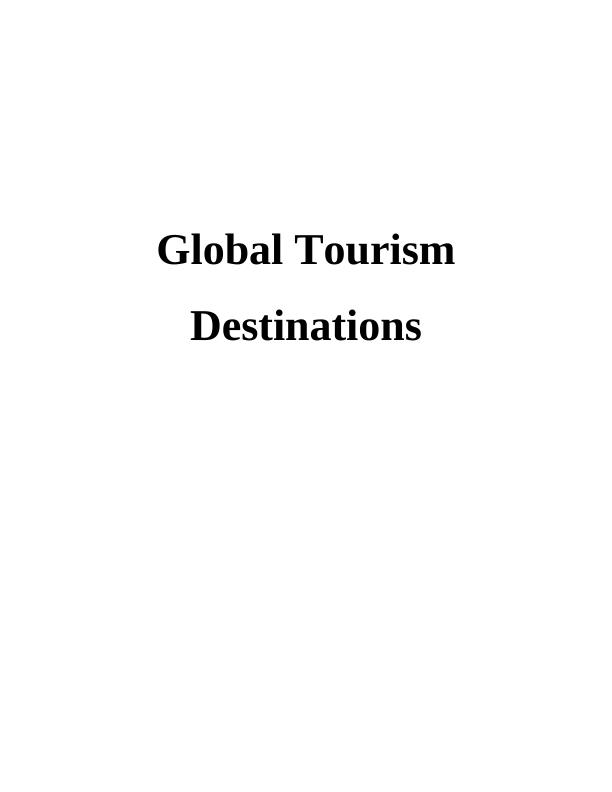 Role of International Organizations in Global Tourism Development_1