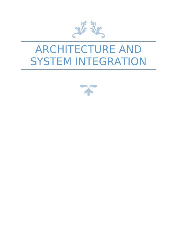 Architecture and System Integration PDF_1