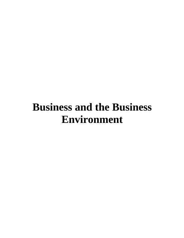 Business and the Business Environment - Skoda_1